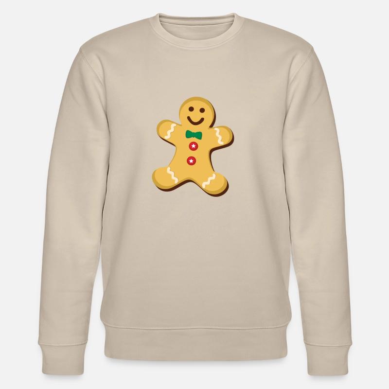 lebkuchenmann - Stanley/Stella Unisex Bio-Sweatshirt CHANGER  - Beige