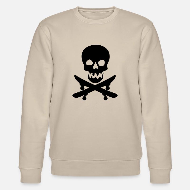 Skateboard - Stanley/Stella Unisex Bio-Sweatshirt CHANGER  - Beige