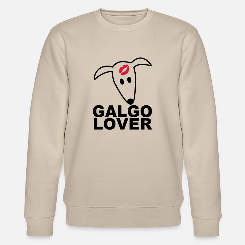 Galgolover - Stanley/Stella Unisex Bio-Sweatshirt CHANGER - Beige