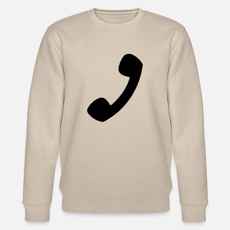 Telefon - Stanley/Stella Unisex Bio-Sweatshirt CHANGER  - Beige
