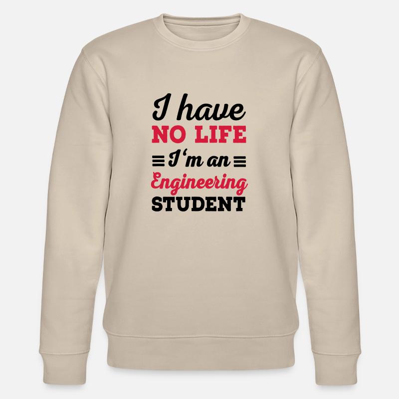Ingenieur - Stanley/Stella Unisex Bio-Sweatshirt CHANGER  - Beige