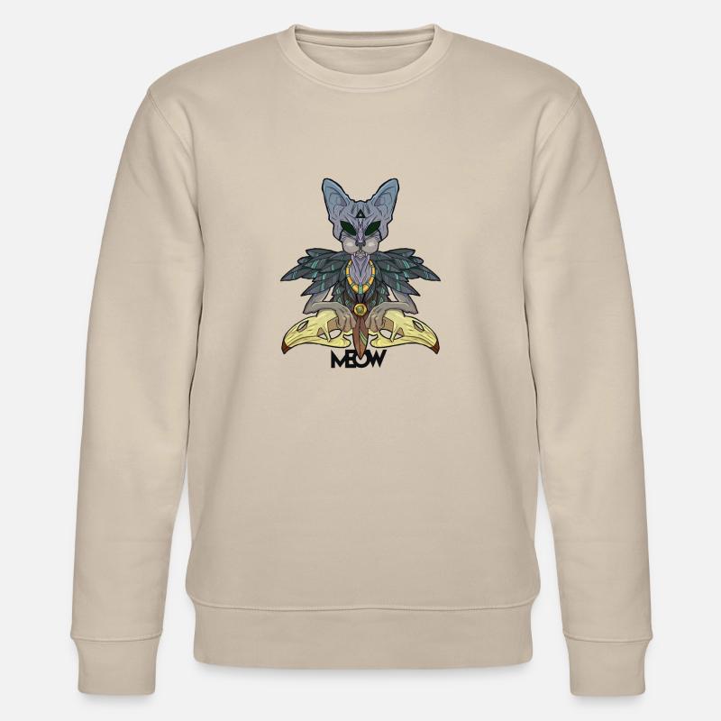 Roi chat - Sweat bio CHANGER Stanley/Stella Unisexe - beige