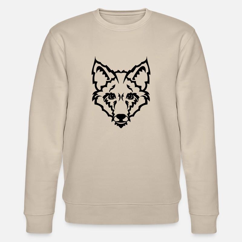 Fuchs - Stanley/Stella Unisex Bio-Sweatshirt CHANGER  - Beige