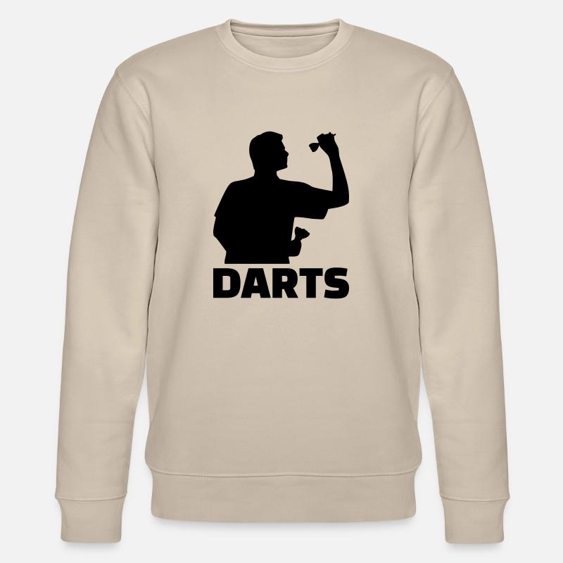 Darts - Stanley/Stella CHANGER Unisex Organic Sweatshirt - beige