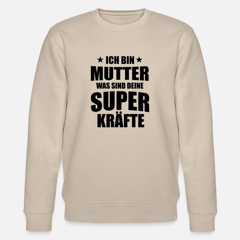 Mutter - Mom - Mother - Mutti - Stanley/Stella Unisex Bio-Sweatshirt CHANGER - Beige