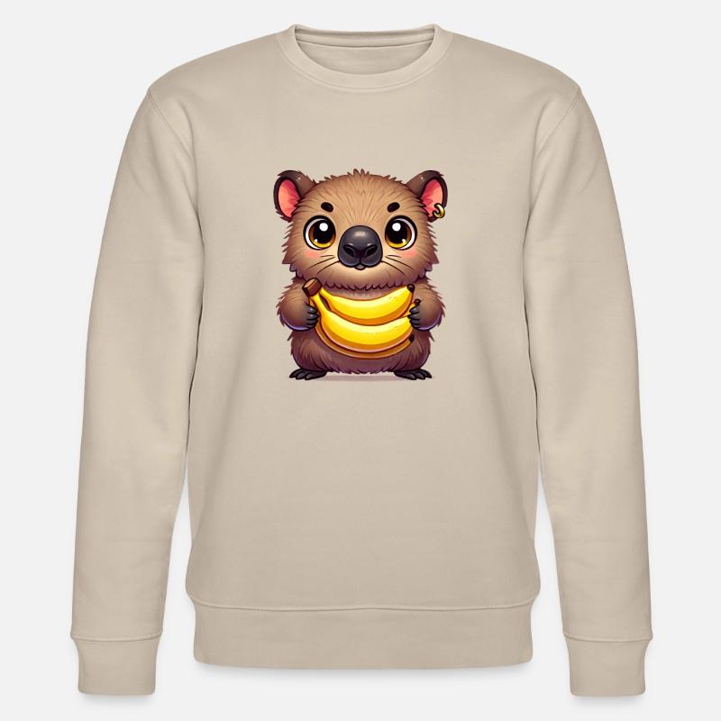 Wombat - Stanley/Stella Unisex Bio-Sweatshirt CHANGER  - Beige