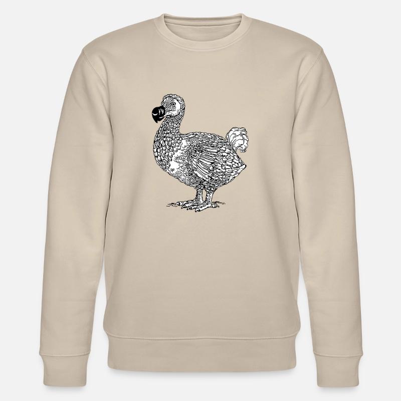 DODO Vogel - Stanley/Stella Unisex Bio-Sweatshirt CHANGER  - Beige