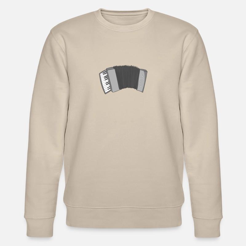 Akkordeon - Stanley/Stella Unisex Bio-Sweatshirt CHANGER  - Beige