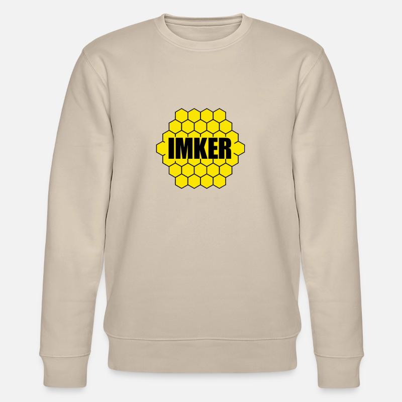 IMKER - Stanley/Stella Unisex Bio-Sweatshirt CHANGER  - Beige