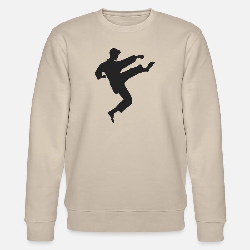 karate - Stanley/Stella Unisex Bio-Sweatshirt CHANGER  - Beige