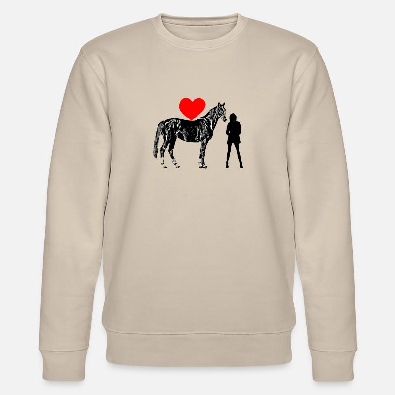 cheval - Sweat bio CHANGER Stanley/Stella Unisexe - beige