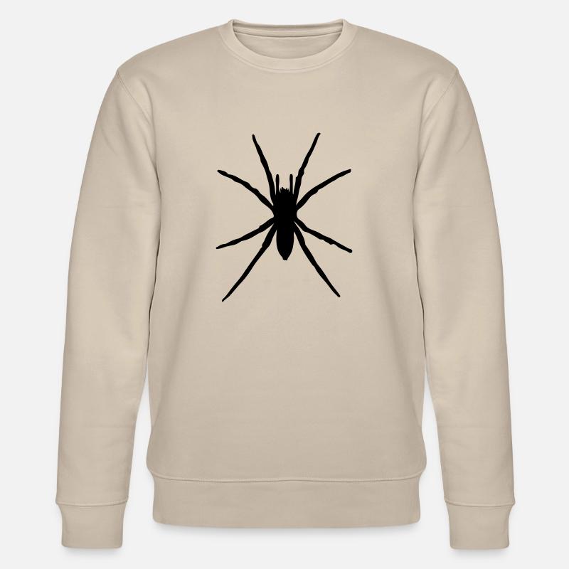 spider silhouette - Sweat bio CHANGER Stanley/Stella Unisexe - beige