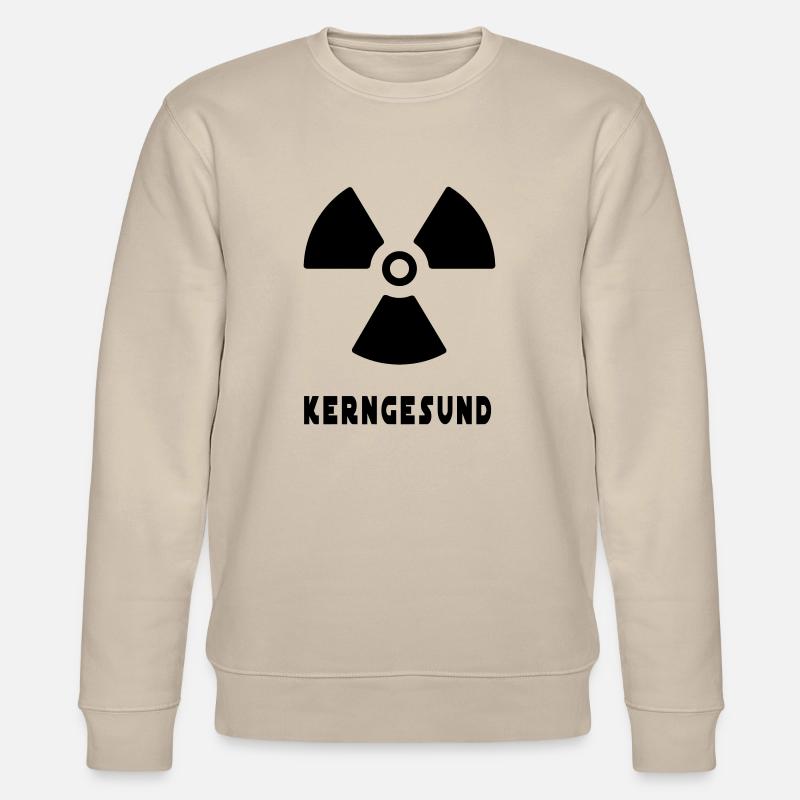 Kerngesund - Stanley/Stella Unisex Bio-Sweatshirt CHANGER  - Beige