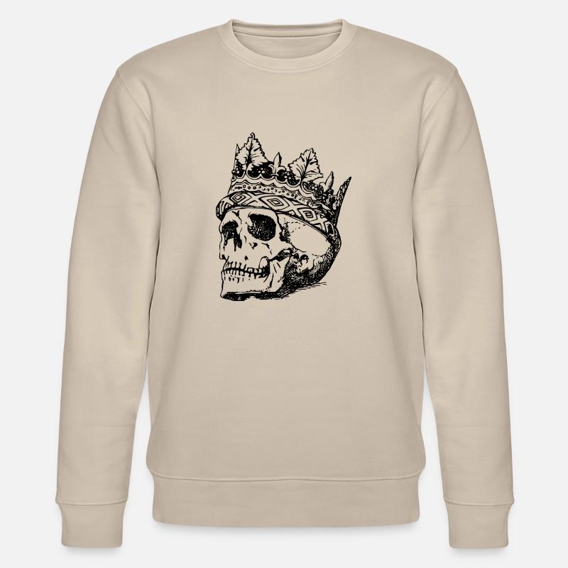Skull - Stanley/Stella Unisex Bio-Sweatshirt CHANGER  - Beige