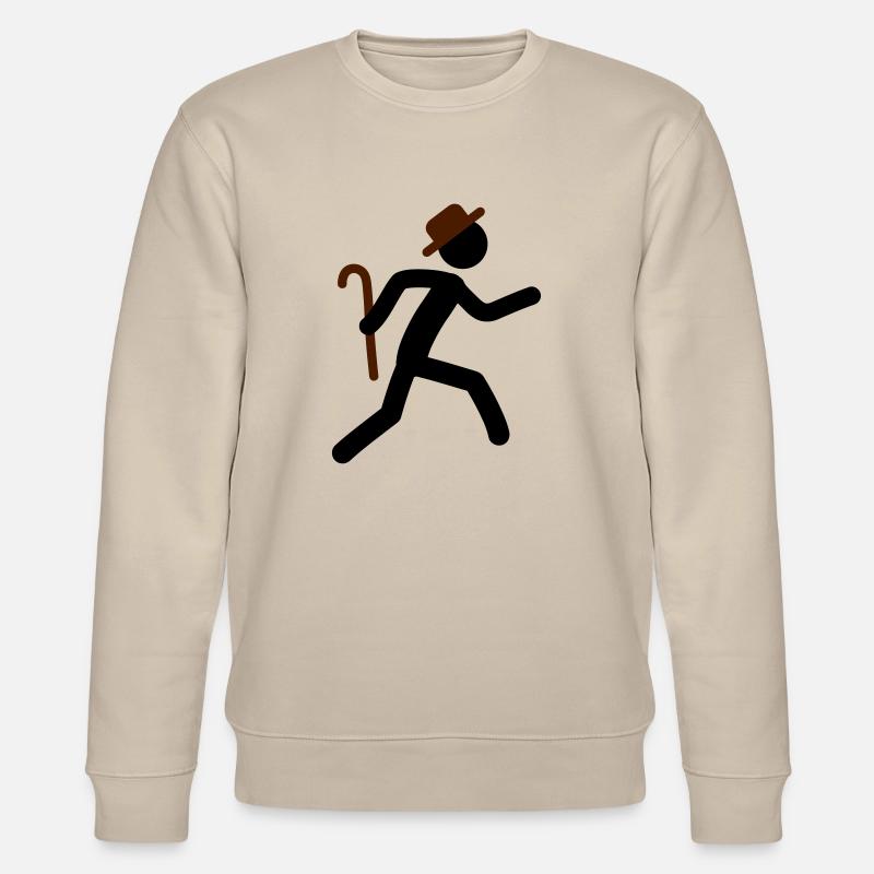 Fast Old Man - Stanley/Stella Unisex Bio-Sweatshirt CHANGER  - Beige
