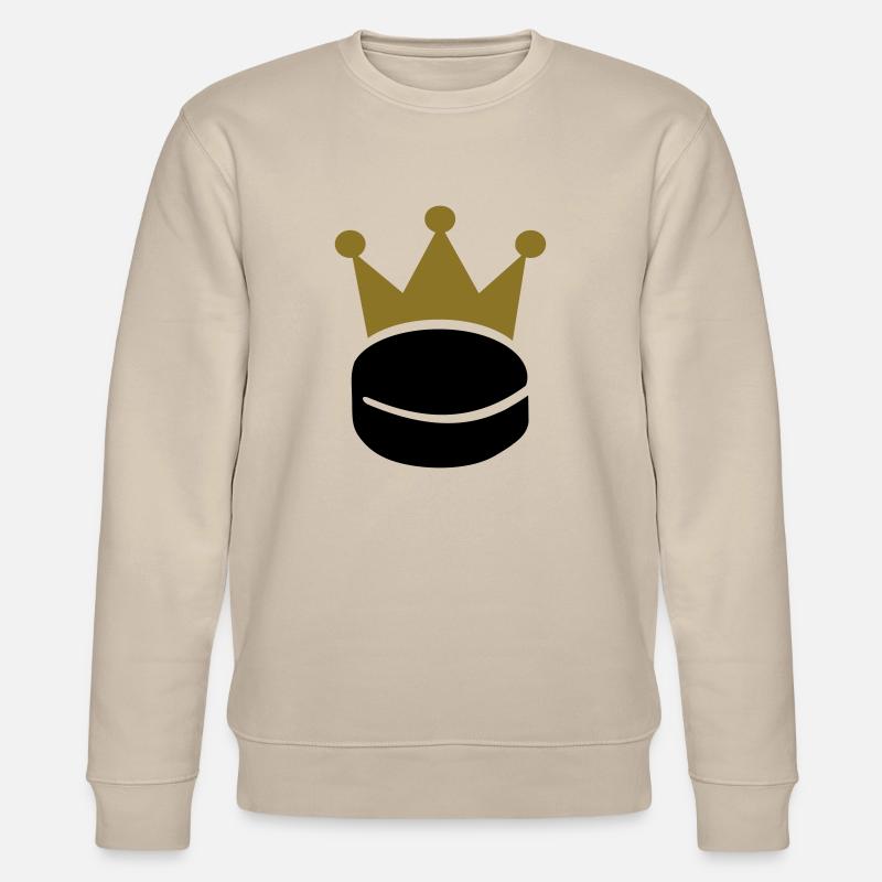 Eishockey - Stanley/Stella Unisex Bio-Sweatshirt CHANGER  - Beige