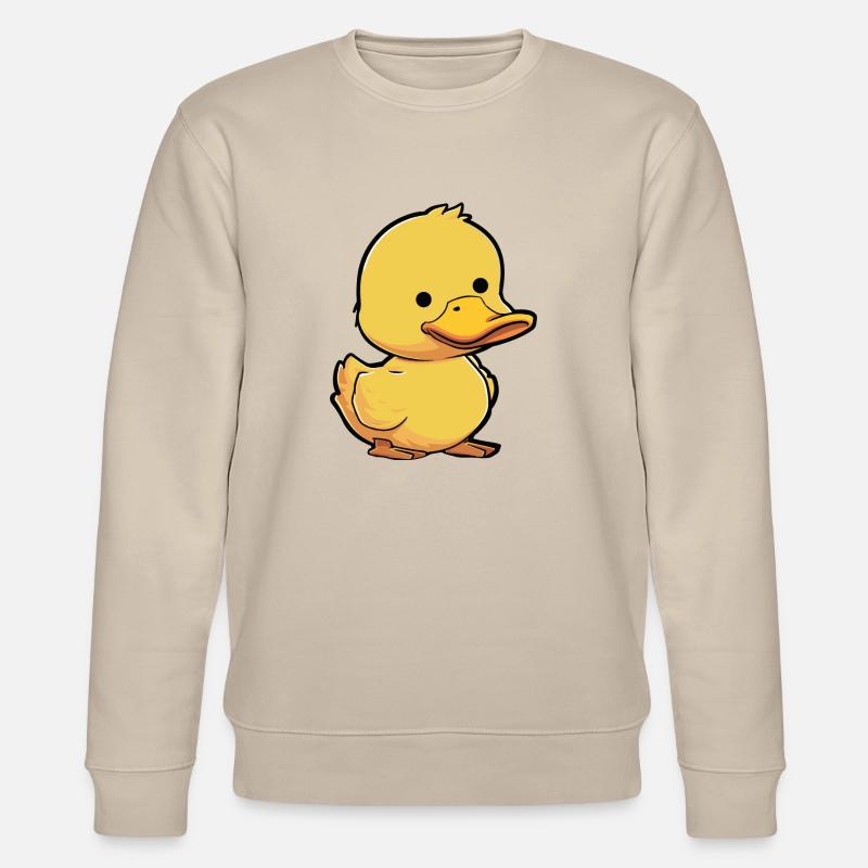 Duck Comic Duck - Stanley/Stella CHANGER Unisex Organic Sweatshirt - beige