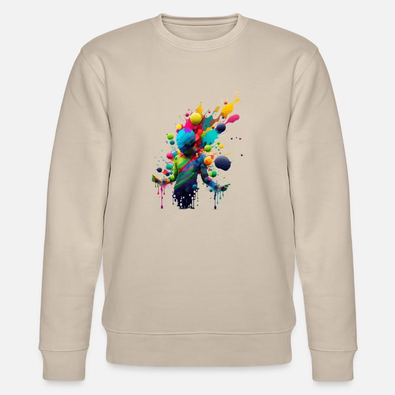Explosion de couleurs - Sweat bio CHANGER Stanley/Stella Unisexe - beige