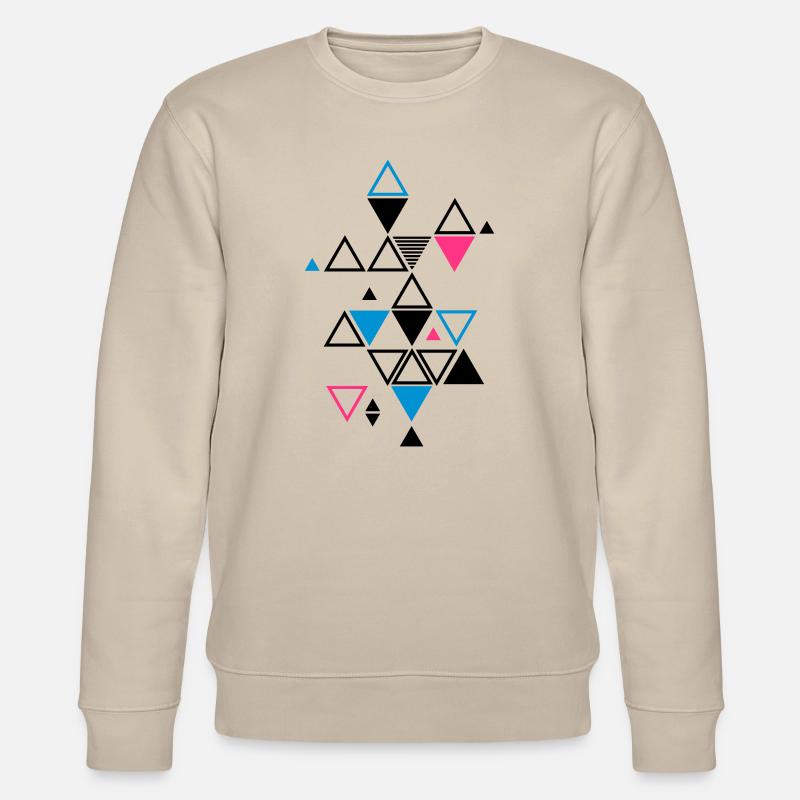 grafisches Muster - Stanley/Stella Unisex Bio-Sweatshirt CHANGER  - Beige