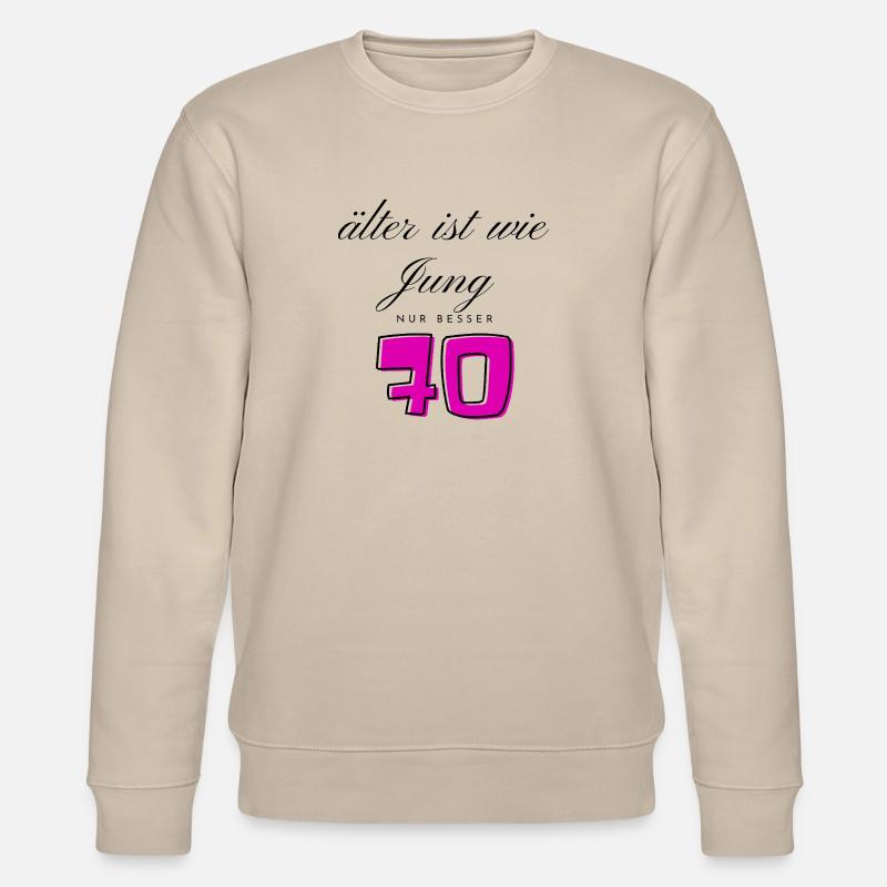 70e anniversaire - Sweat bio CHANGER Stanley/Stella Unisexe - beige