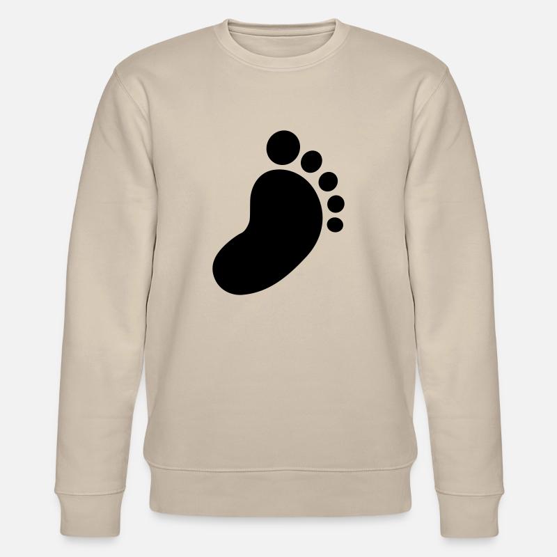 Fuß - Stanley/Stella Unisex Bio-Sweatshirt CHANGER  - Beige