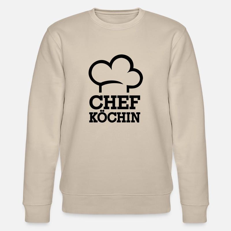Cuisinier - Sweat bio CHANGER Stanley/Stella Unisexe - beige