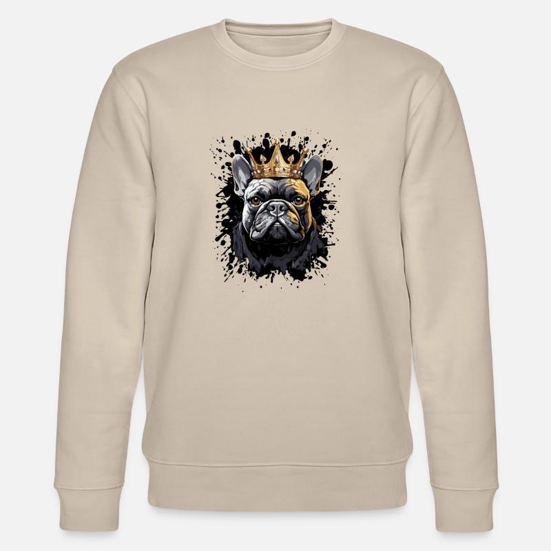 Chien Chien Animal - Sweat bio CHANGER Stanley/Stella Unisexe - beige