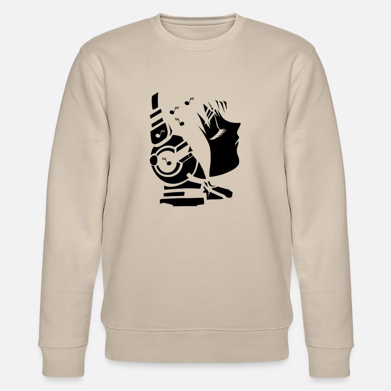 future_sound3 - Stanley/Stella Unisex Bio-Sweatshirt CHANGER  - Beige