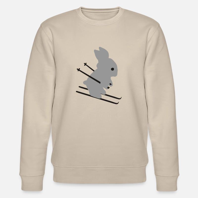 Ski Bunny - Stanley/Stella CHANGER Unisex Organic Sweatshirt - beige