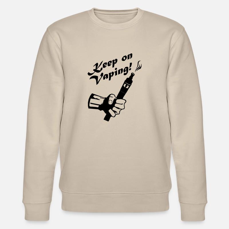 Spread4-Keep on - Stanley/Stella Unisex Bio-Sweatshirt CHANGER  - Beige