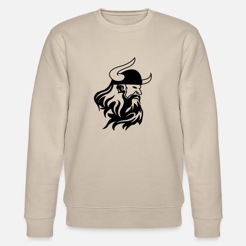 wikinger_00 - Stanley/Stella CHANGER Unisex Organic Sweatshirt - beige