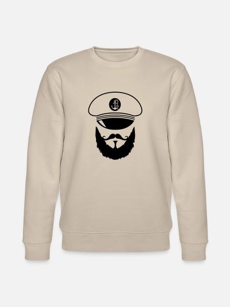 captain_02 - Stanley/Stella Unisex Bio-Sweatshirt CHANGER  - Beige