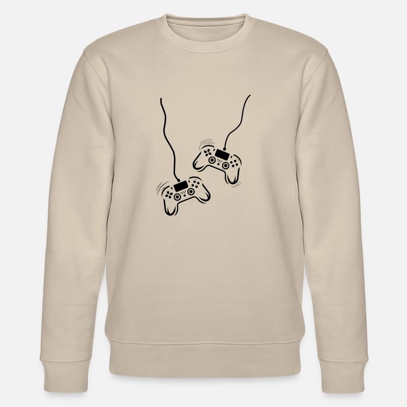 Game Console Controller - Stanley/Stella CHANGER Unisex Organic Sweatshirt - beige