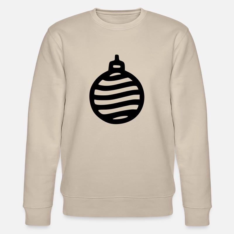 Boule de Noël - Sweat bio CHANGER Stanley/Stella Unisexe - beige