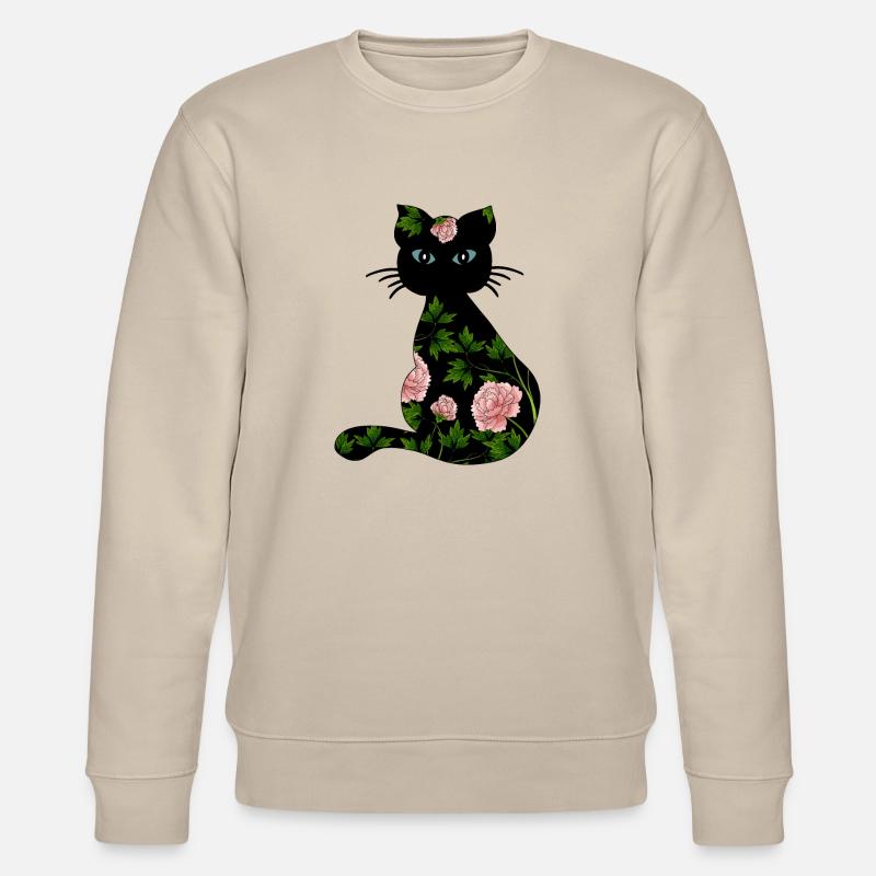 Chat - Sweat bio CHANGER Stanley/Stella Unisexe - beige