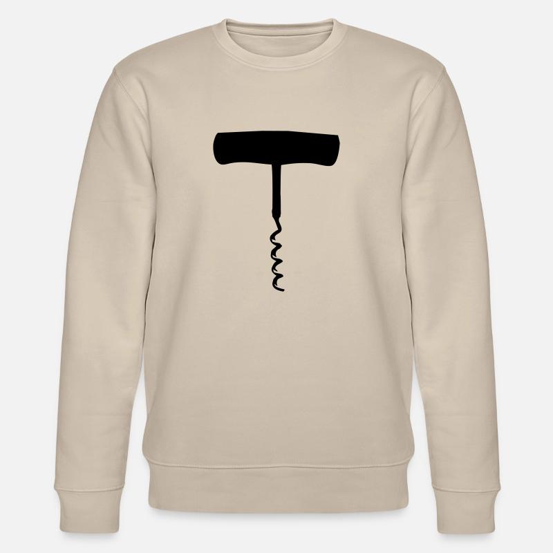 Korkenzieher - Stanley/Stella Unisex Bio-Sweatshirt CHANGER - Beige