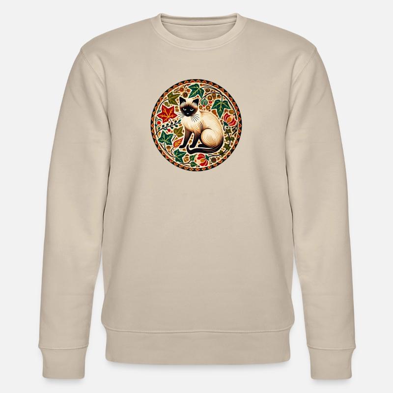 Siamkatze - Stanley/Stella Unisex Bio-Sweatshirt CHANGER  - Beige
