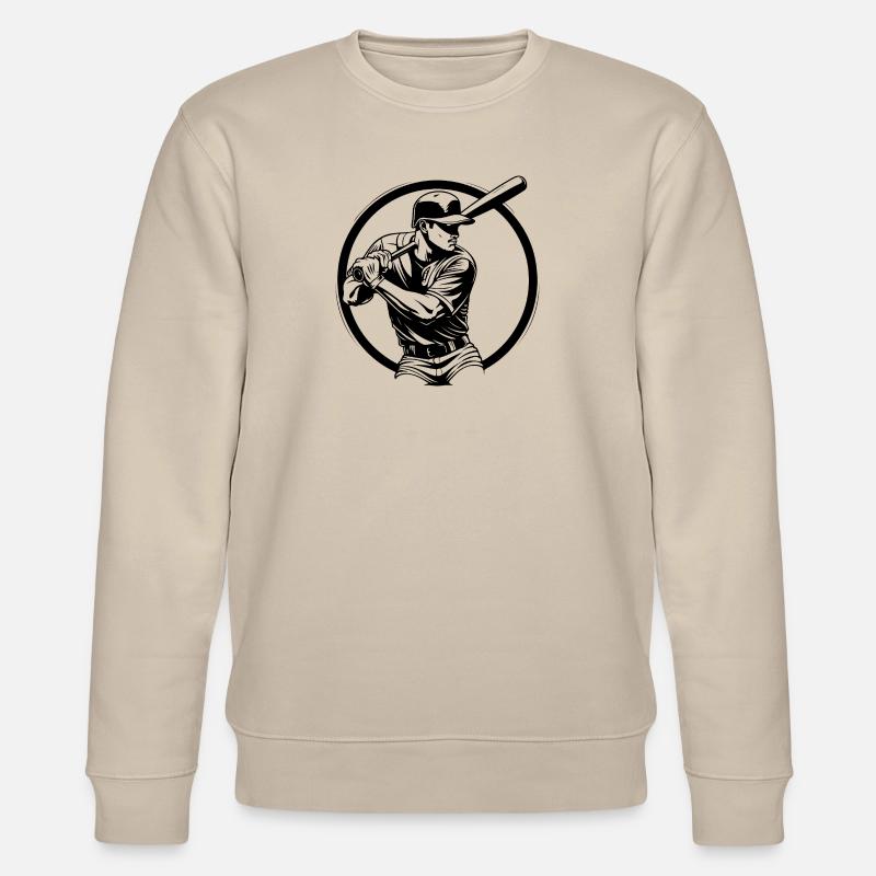 Baseball Sport - Stanley/Stella Unisex Bio-Sweatshirt CHANGER  - Beige