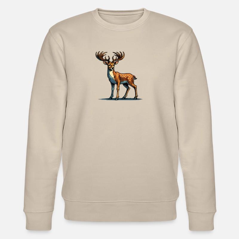 reh - Stanley/Stella Unisex Bio-Sweatshirt CHANGER  - Beige