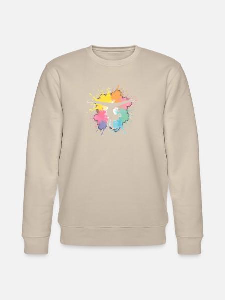 Gymnastique Heartbeat - Gymnaste - Sweat bio CHANGER Stanley/Stella Unisexe - beige
