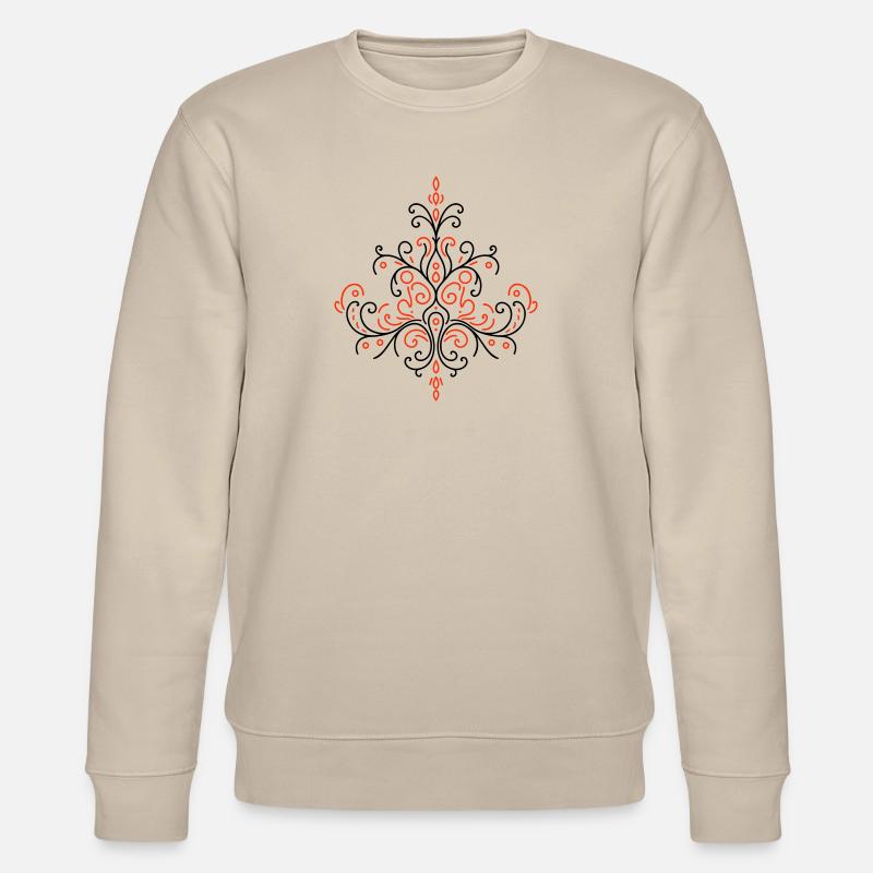 Ornament Boho - Stanley/Stella Unisex Bio-Sweatshirt CHANGER  - Beige