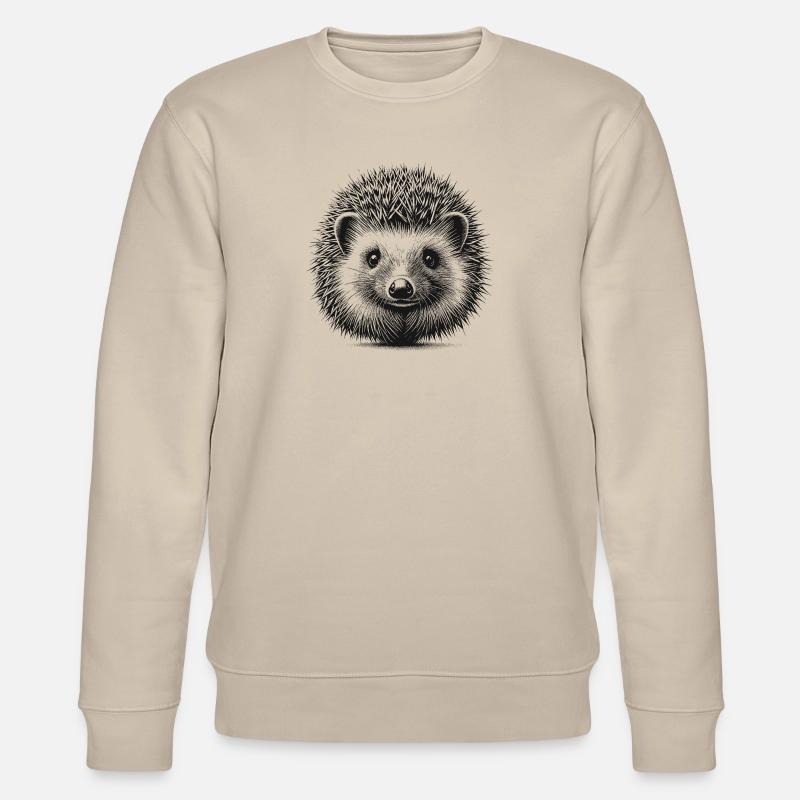 Hérisson - Sweat bio CHANGER Stanley/Stella Unisexe - beige