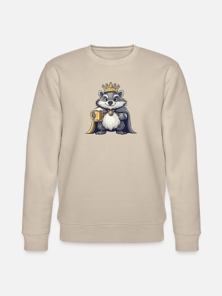 Hérisson Bière Drôle - Sweat bio CHANGER Stanley/Stella Unisexe - beige