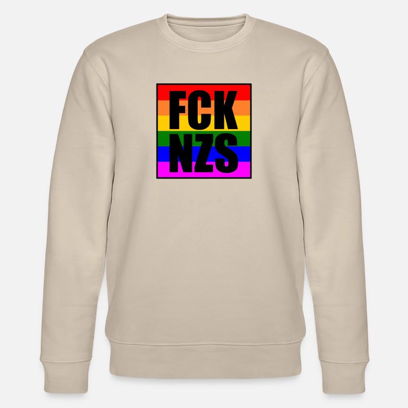 Fck nzs - Stanley/Stella Unisex Bio-Sweatshirt CHANGER  - Beige