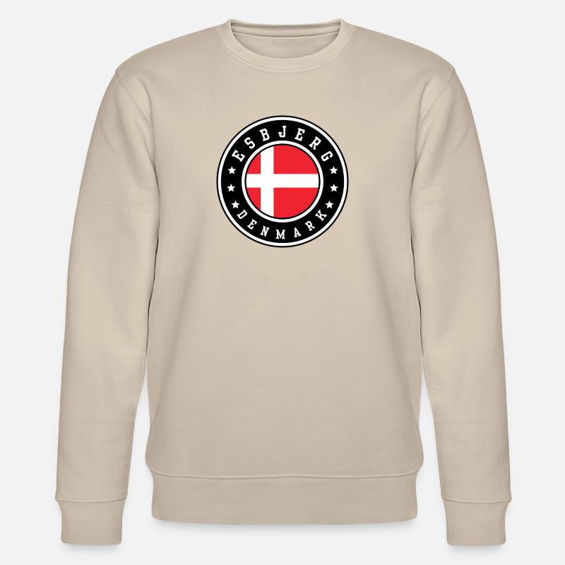 Esbjerg Dänemark - Stanley/Stella Unisex Bio-Sweatshirt CHANGER  - Beige