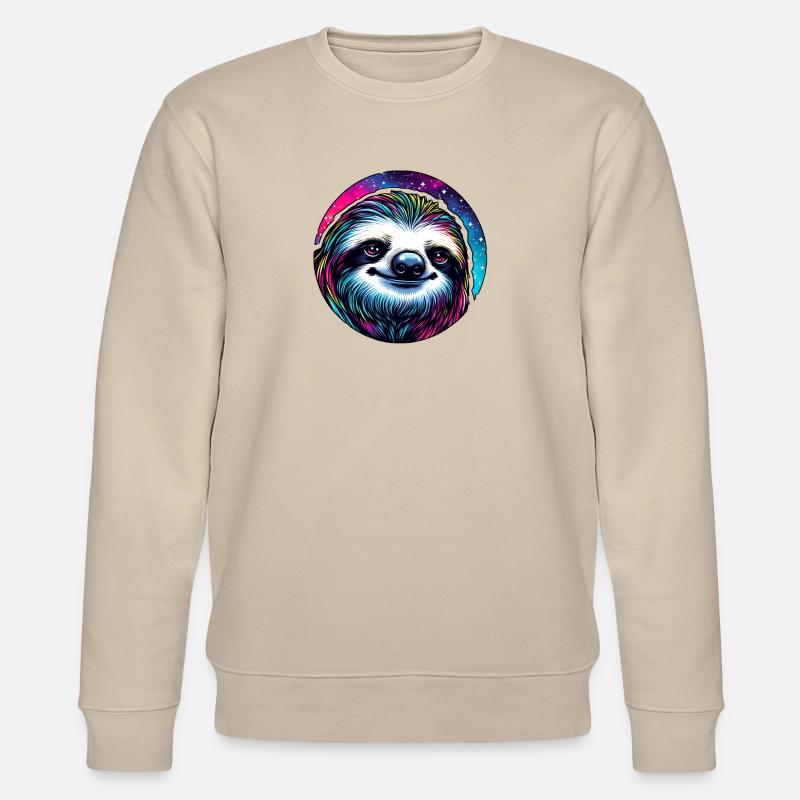 Kosmische Trägheit - Stanley/Stella Unisex Bio-Sweatshirt CHANGER - Beige