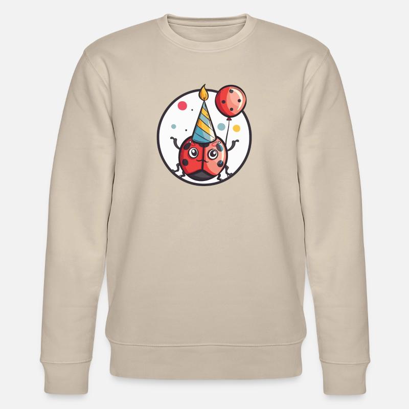Coccinelle Anniversaire Bébé - Sweat bio CHANGER Stanley/Stella Unisexe - beige