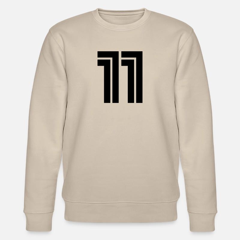 Numéro 11 Numéro Onze - Sweat bio CHANGER Stanley/Stella Unisexe - beige