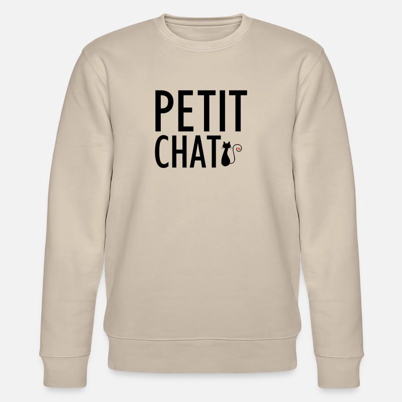 Kätzchen - Stanley/Stella Unisex Bio-Sweatshirt CHANGER  - Beige