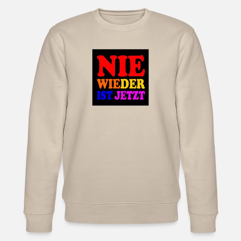 Plus jamais, c’est maintenant - Sweat bio CHANGER Stanley/Stella Unisexe - beige